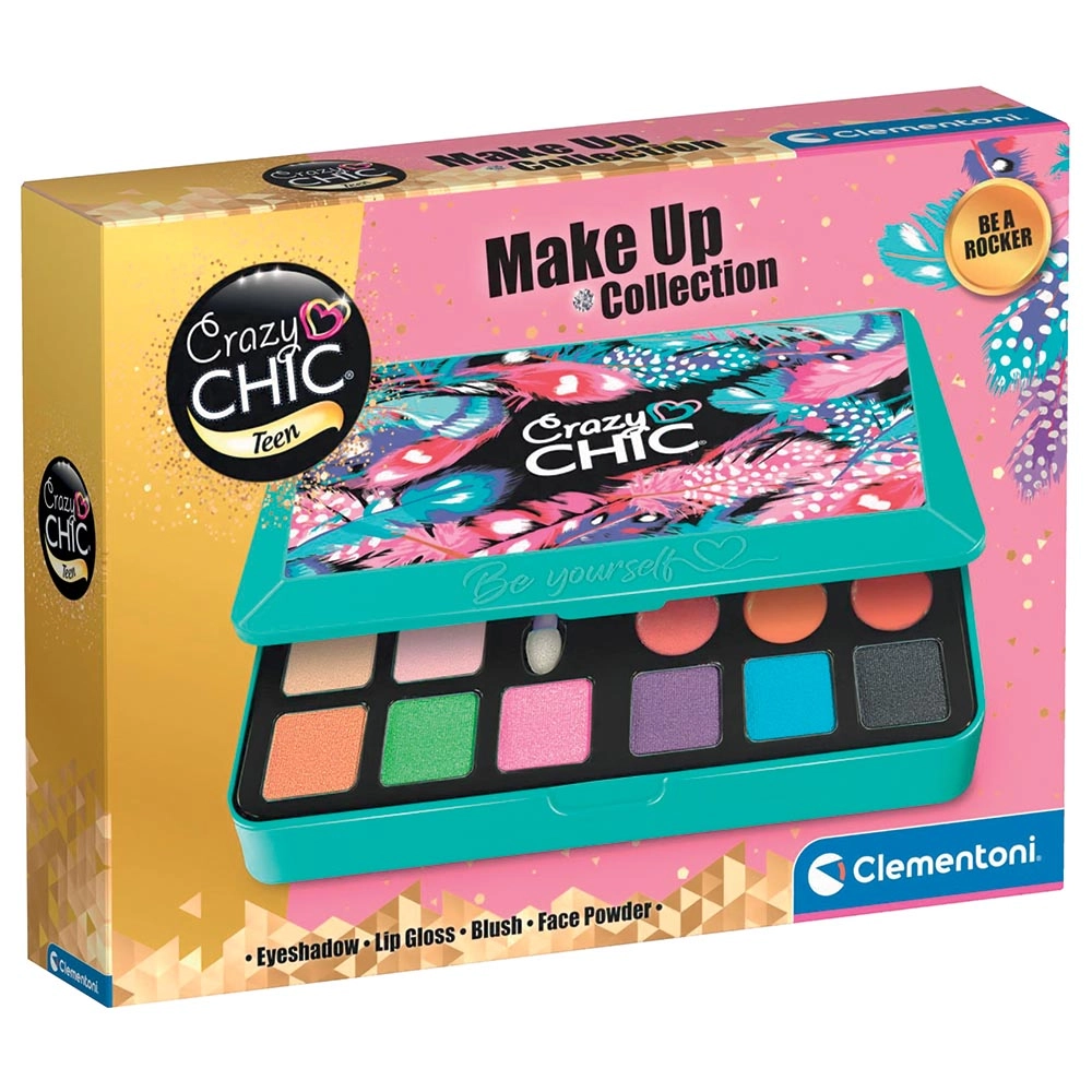 Clementoni Crazychic Be Yourself Be A Rocker Make Up Kit