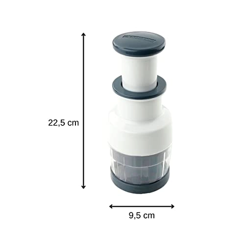 Zwiebelhacker - Plastic Stainless Steel 510 g