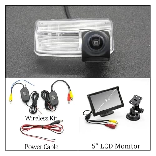 Rear View Camera Fisheye - Night vision Wireless 1280x720
