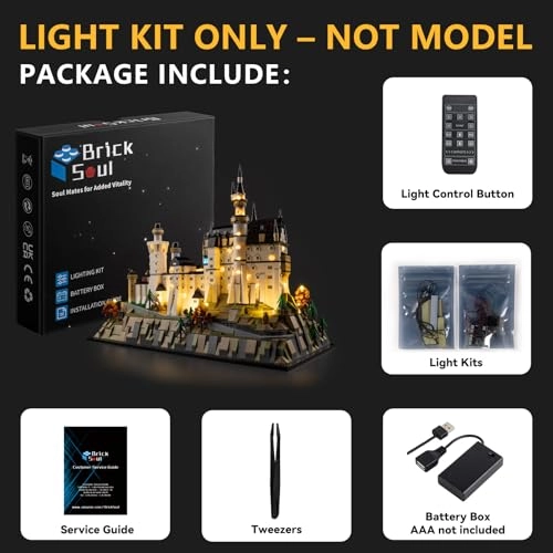 LED RC Light Up Kit - Lego