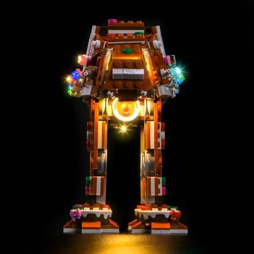 Light kit for LEGO Gingerbread AT-AT Walker 40806