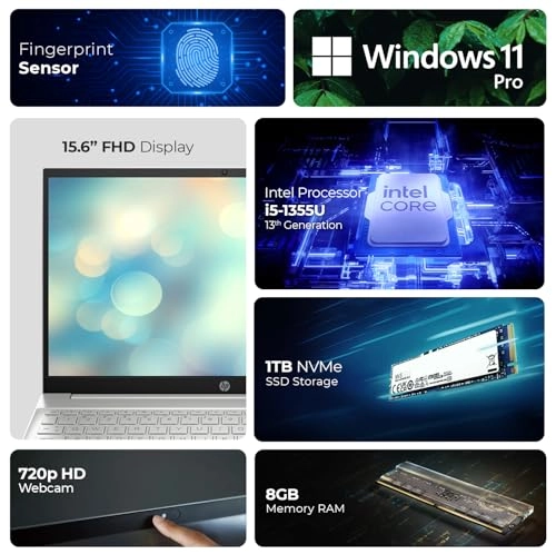 Pavilion 15T-EG300 - 15.6'' i5-1355U 8GB DDR4 1 TB SSD