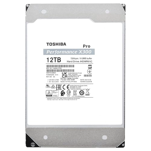 X300 PRO 3.5" 7200rpm 512MB SATA 6Gb/s (HDWR51CXZSTB) - 12 TB