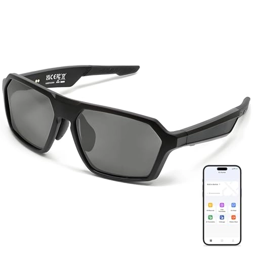 AI Smart Bluetooth Glasses - Grey