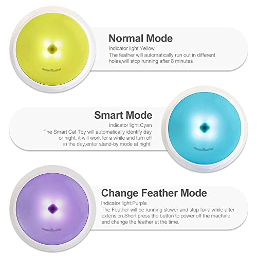 Smart feather - LED light 4* AA battery