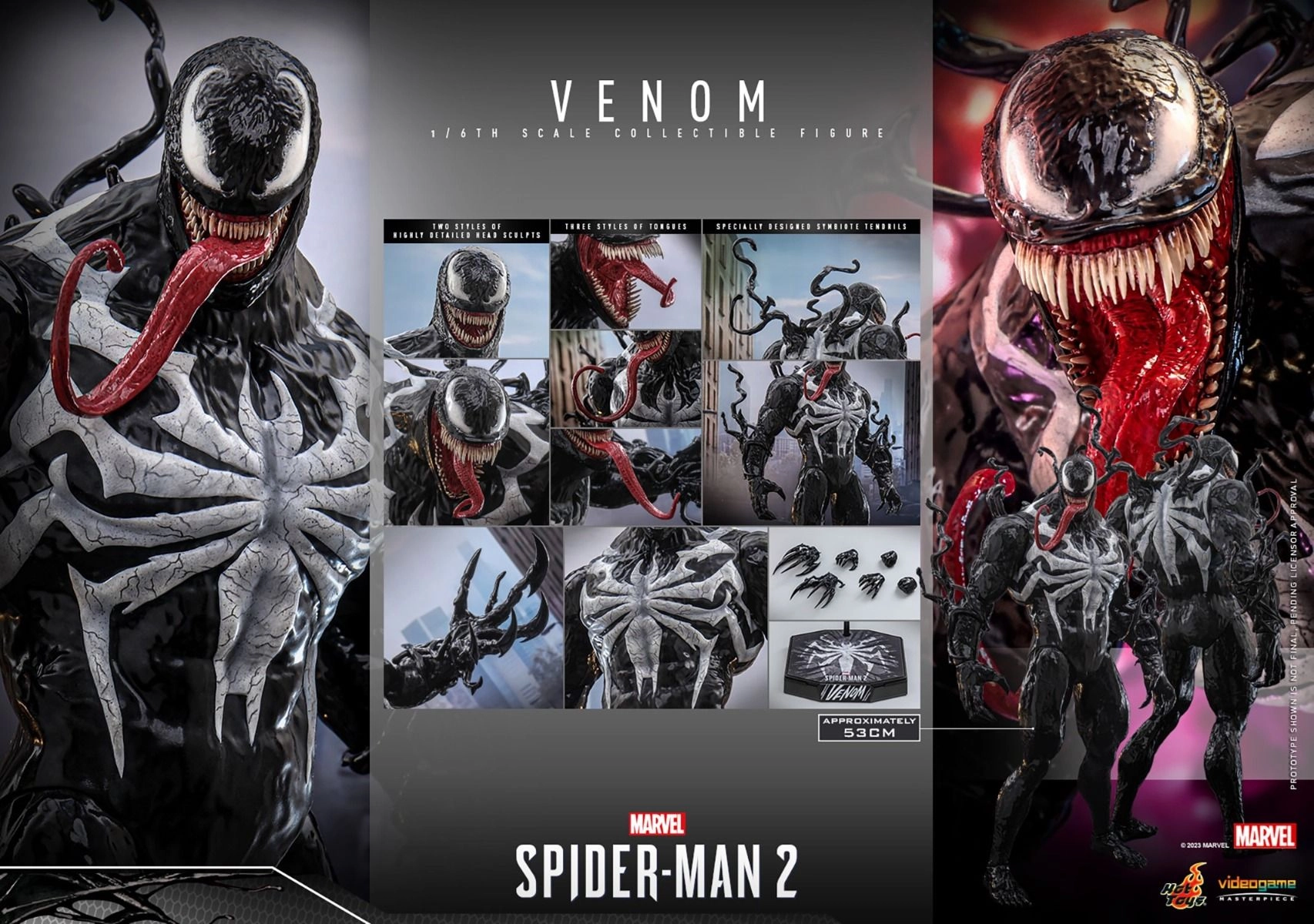 Venom - Marvel's Spider-Man 2 - one-sixth-scaled (53 cm)