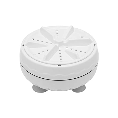 Mini Washing Machine Portable Turbine Washer,Portable Washing Machine with USB and Speed Control for Travel Business Trip or College Rooms,White