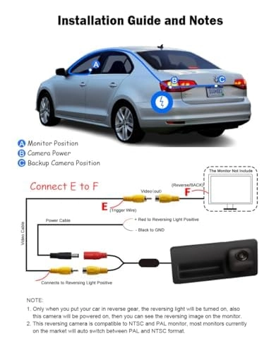 Reversing Camera - IP68 AHD