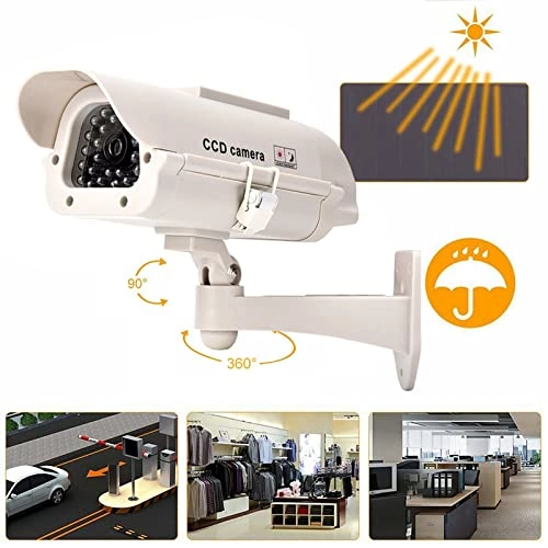 Dummy Solar Security Camera - Indoor Outdoor