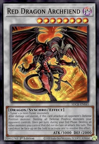 Red Dragon Archfiend SDCK-EN045
