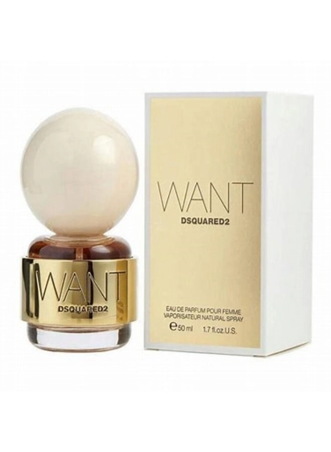 Dsquared2 WANT Eau de Parfum 50ml