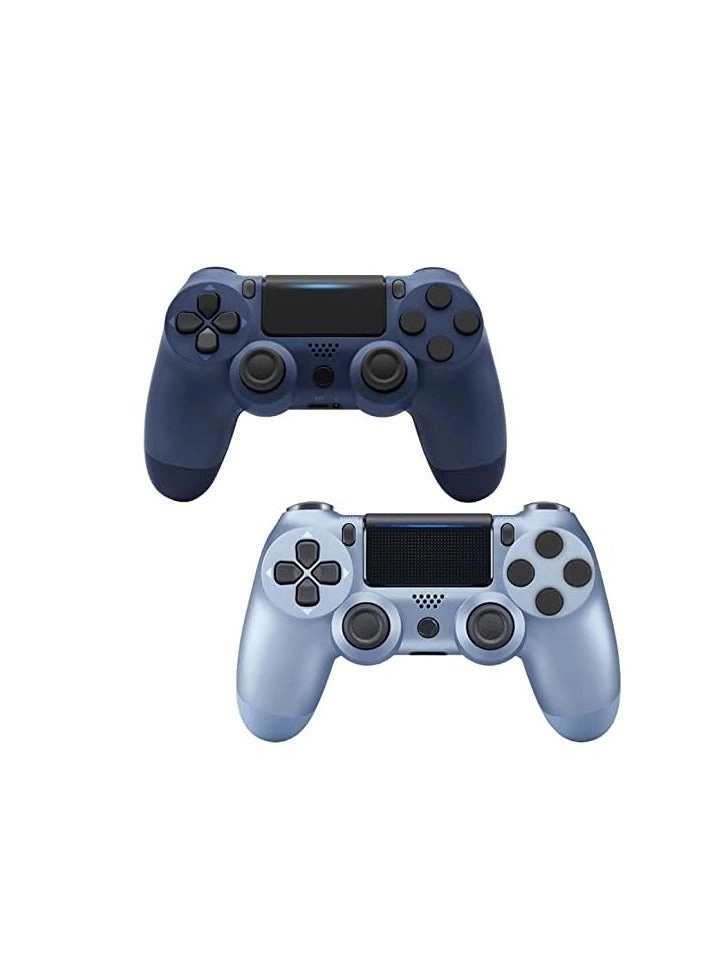 Wireless Remote Controller - Dark blue + Light blue PS4 PC Android