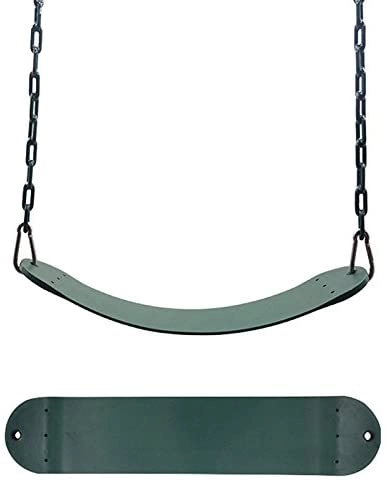 RW-13137 - Outdoor Swing Set Round End Shape Seat yellow