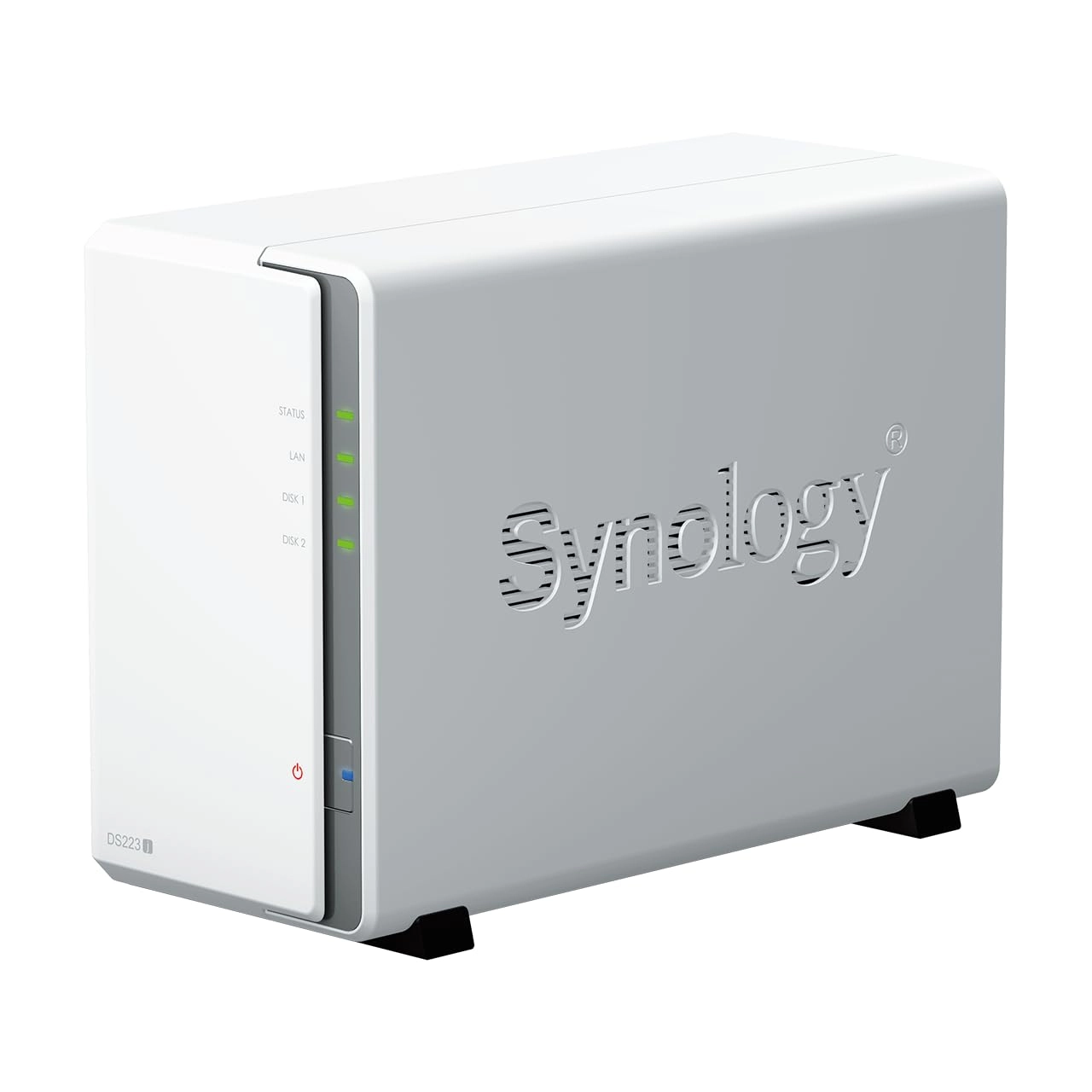 Synology DS223J + HAT3300 2-Bay 8TB - 2 x 4TB HAT3300 Drives