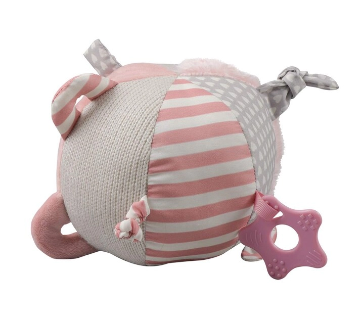 MZA STORES Developmental Activity Ball - Fun Teether Pink