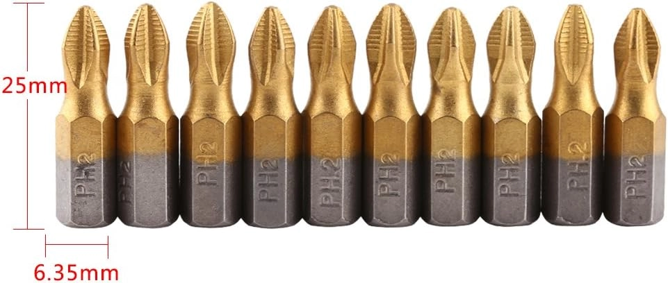 PH2 - 10 Pcs 25mm