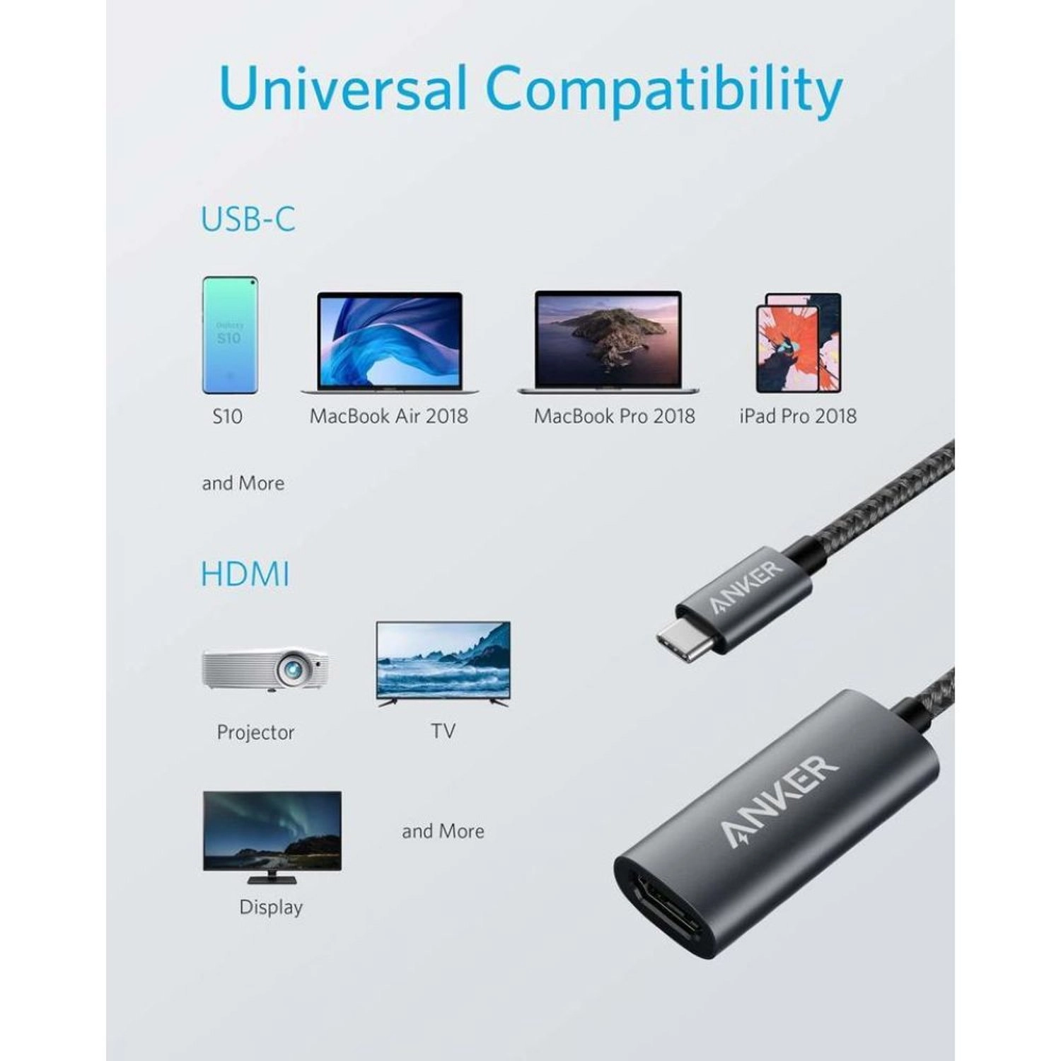 Powerexpand+ USB-C To HDMI Adapter - 3840 X 2160 pixels