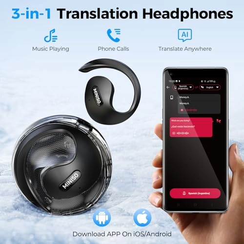 AI Translator Headphones - 150 Languages