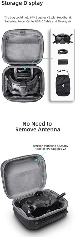 DJI Avata Case - 242*202*115 mm DJI Avata Series Goggles V2 Case