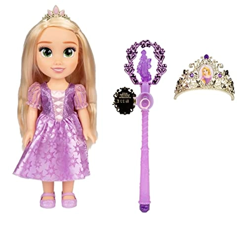 Rapunzel Toddler Doll - Plastic story-inspired signature gown Ages 3+