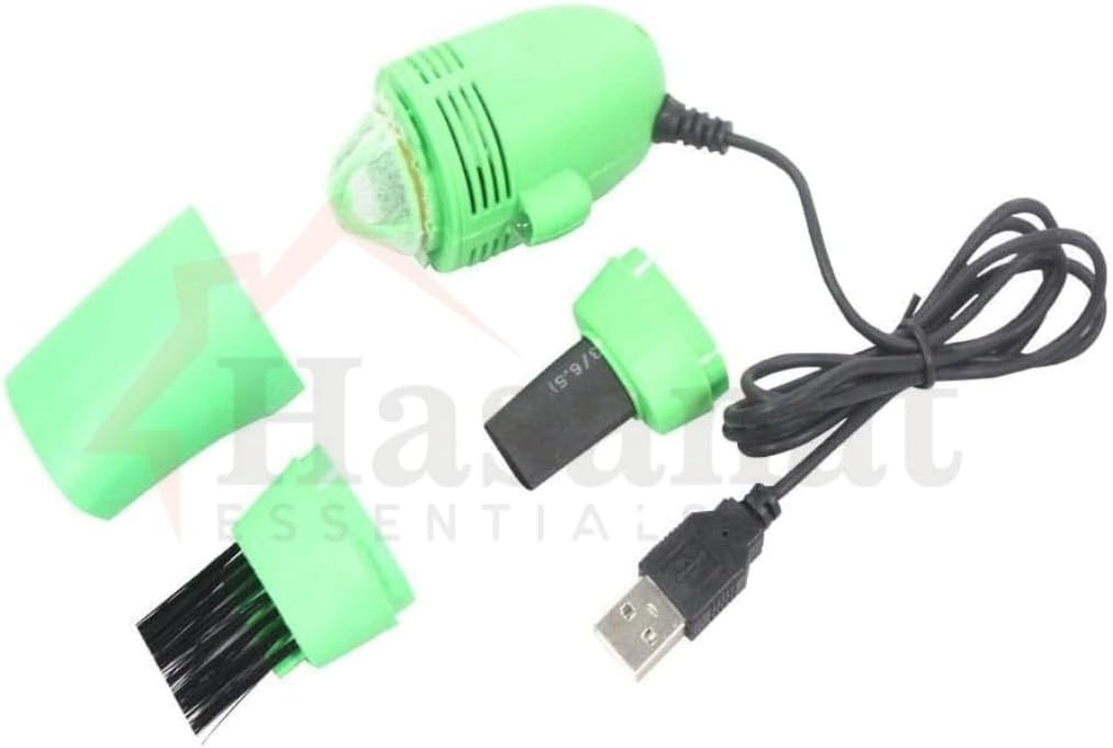 HASANAT ESSENTIALS Mini USB Vacuum Cleaner Kit