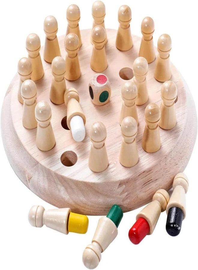 Wooden Memory Match Stick Chess Game