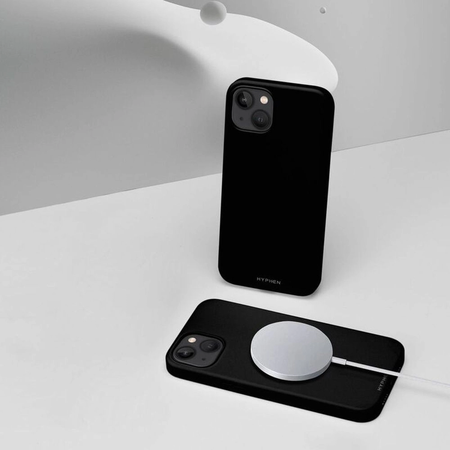 Tint Silicone Magsafe Case - Silicone, TPU and Microfiber Back Case for iPhone 14