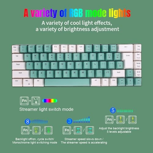68 Keys Compact Keyboard - Wired