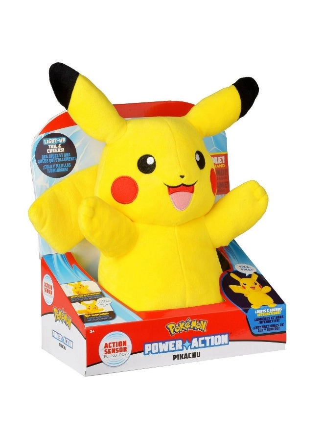 Pikachu Feature Deluxe 26.7 cm Plush - Sound effects