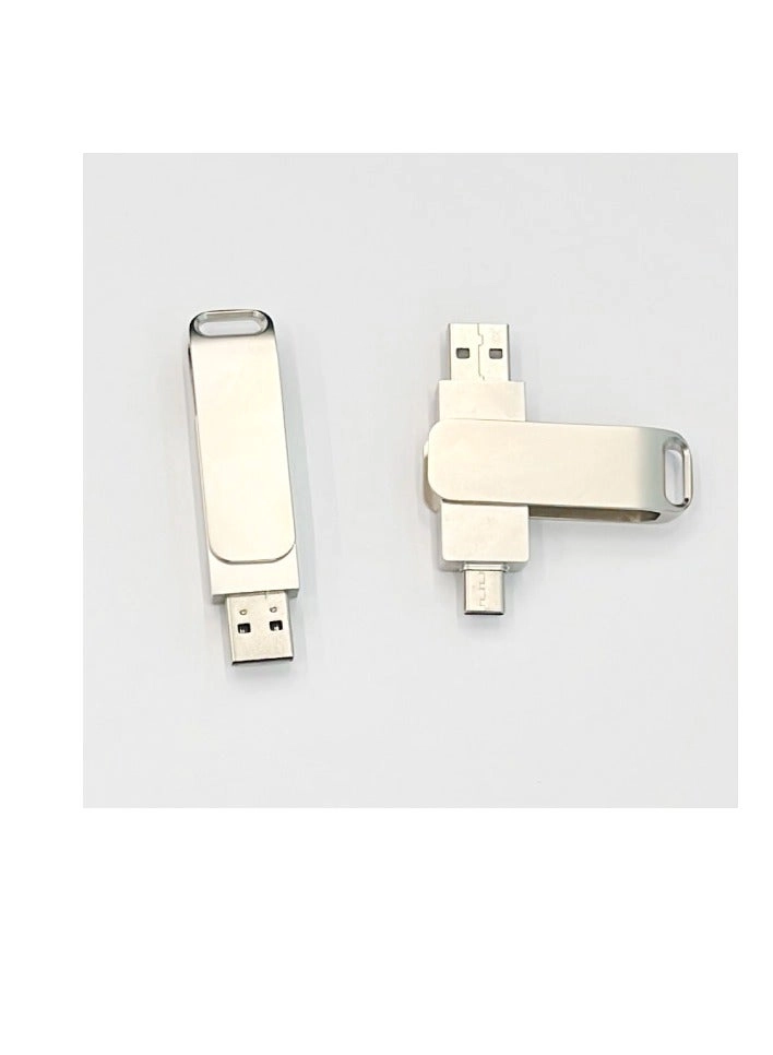 KHAMI-CO DualDrive Metal OTG - USB 3.1 Type-C USB-A