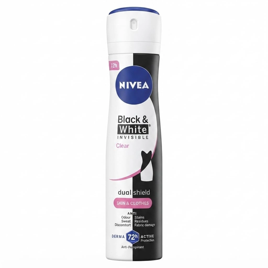NIVEA Invisible Black & White Clean - 150 gram