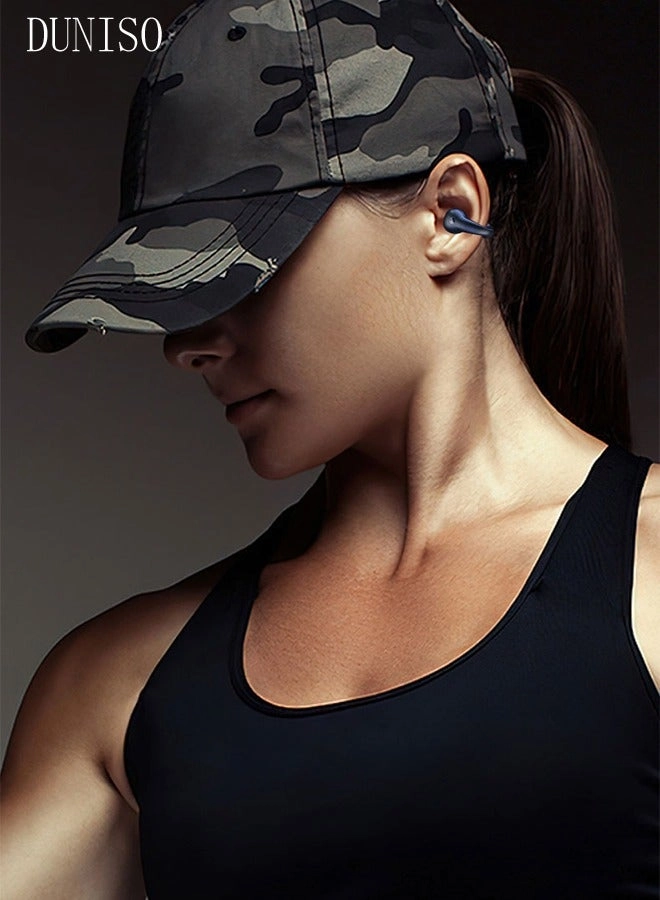 Clip On Bluetooth Earphones Wireless Earbud