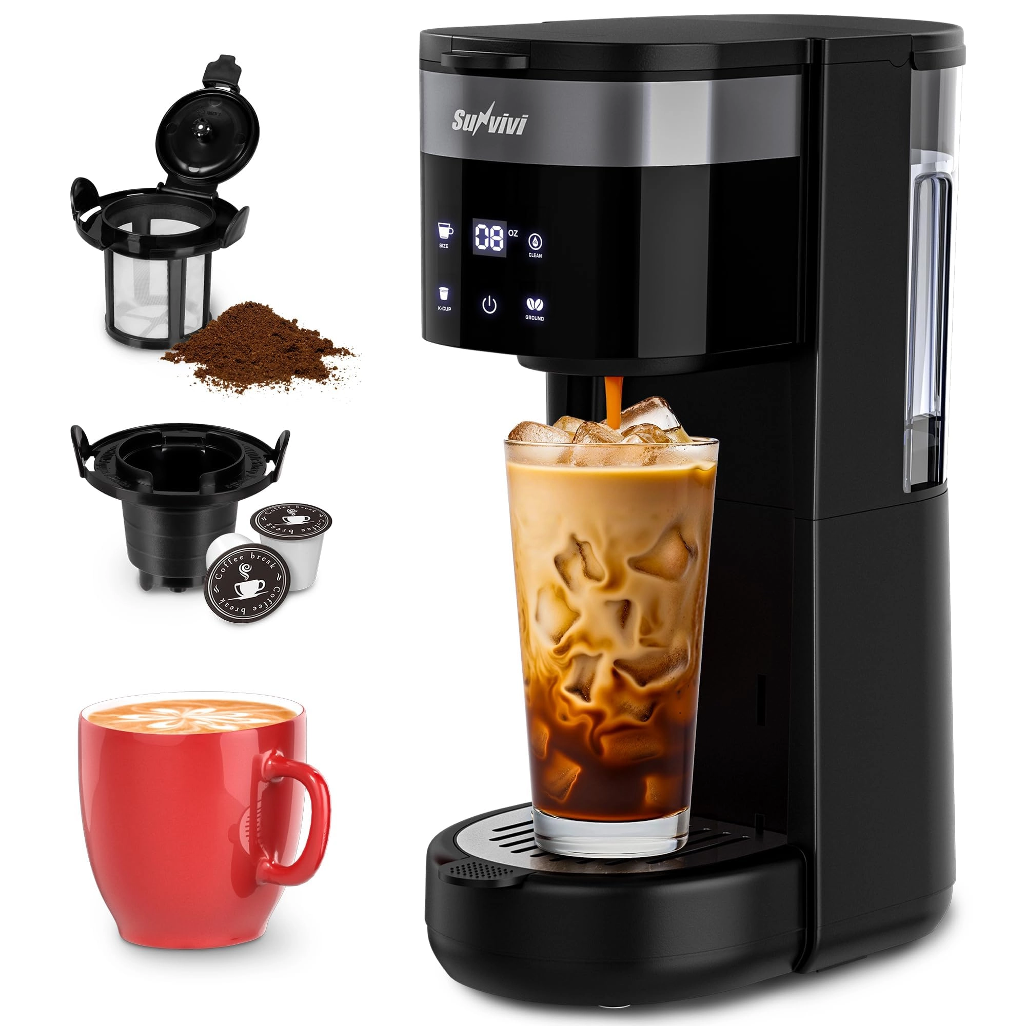 SUNVIVI Iced - 30oz 3-IN-1