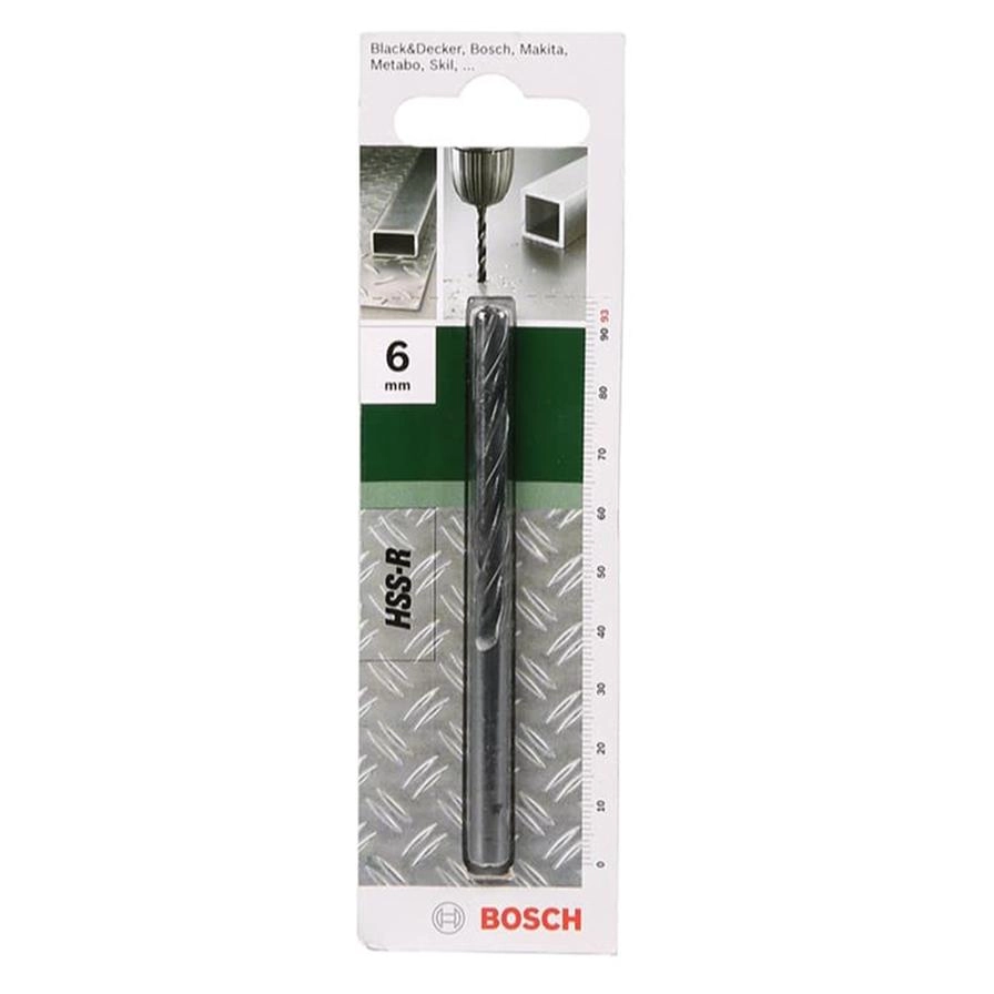 Bosch HSSR Drill Bit - 6 millimeter