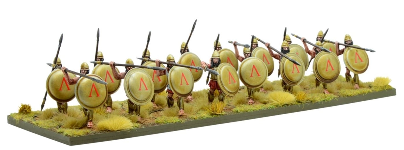 Hail Caesar: Spartans Model Kit (WGH-GR-01) - Plastic Unpainted