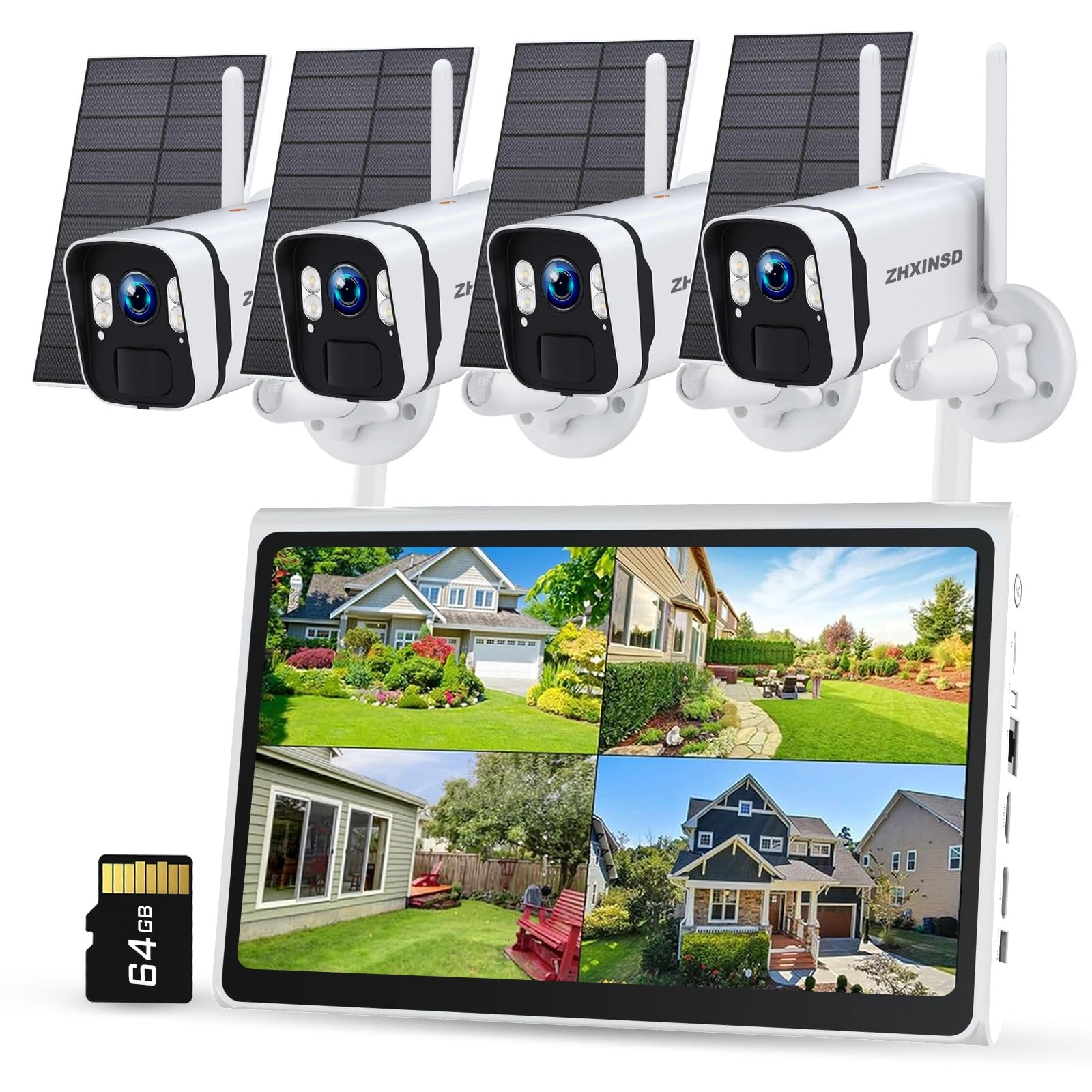 ZHXINSD SZHXIN01 - 4 Cameras 10CH 4MP