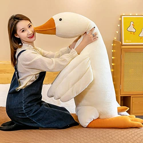 أوزة بيضاء كبيرة 130 cm PP القطن