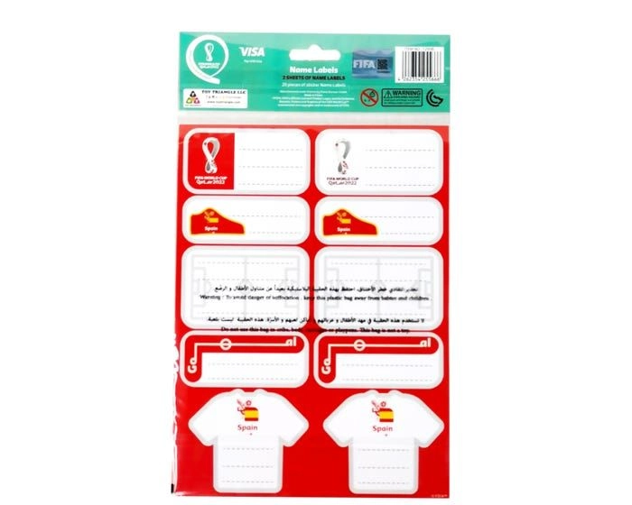 Spain Sticker Book 20 pcs