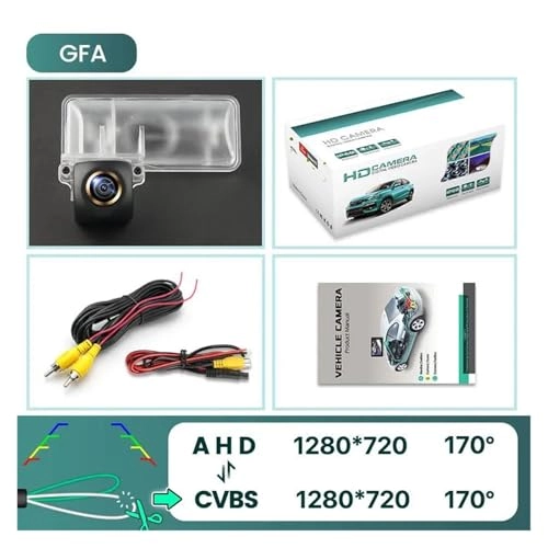 GAF-LS8008 - Top Starlight Night Vision Wire AHD 1080P or 720P