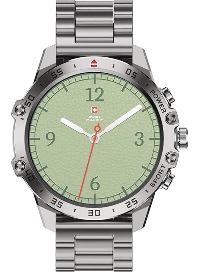 Swiss Military DOM5 - 1.43" Silver Frame