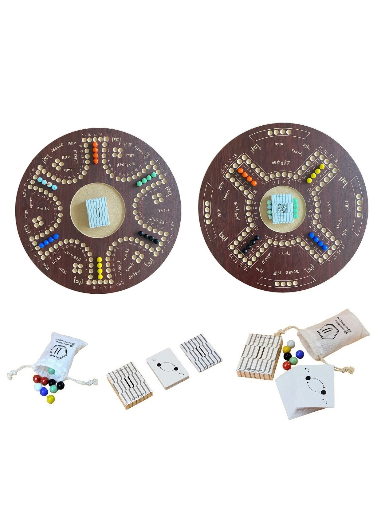 Jacaroo - Solid Pine Wood Double Sided