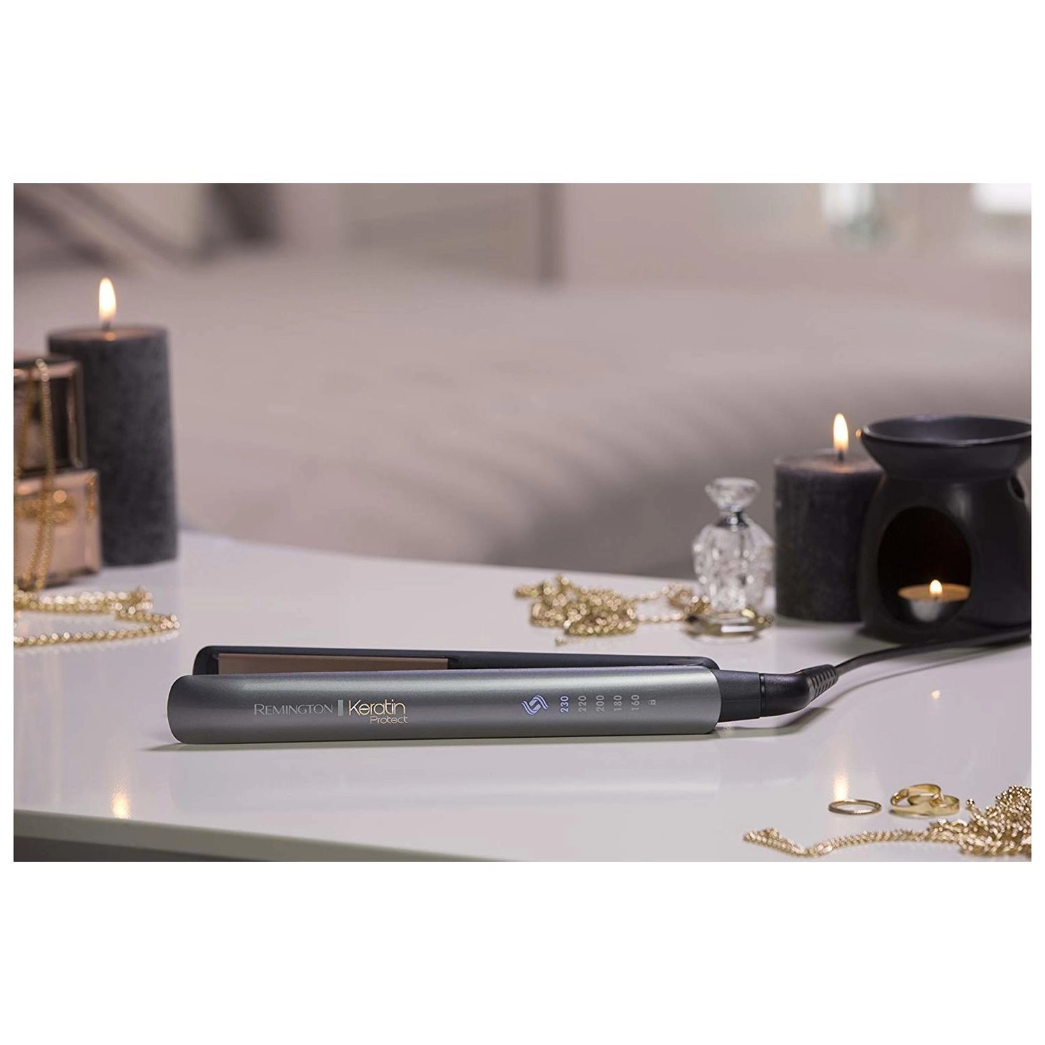 S8598 - 5 temperature settings Maximum temperature 230°C 15 second heat-up time