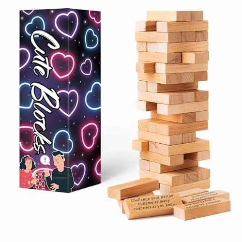 allonu Fun Stacking Blocks - 54 pcs
