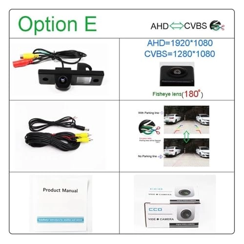 Rear View Backup camera - Night vision 1280*720p