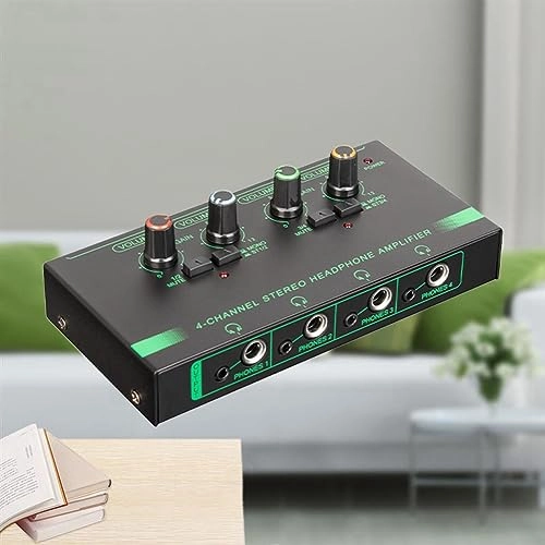 Headphone Volume Amplifiers - 4 Channels Multiple headphone outputs