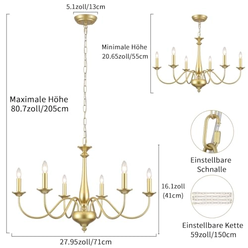 Pendant Light - 30 to 180 cm
