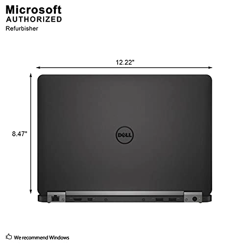 (Renewed) Latitude E7270 - 12.5'' Core i5-6300U 8GB SDRAM 256GB SSD