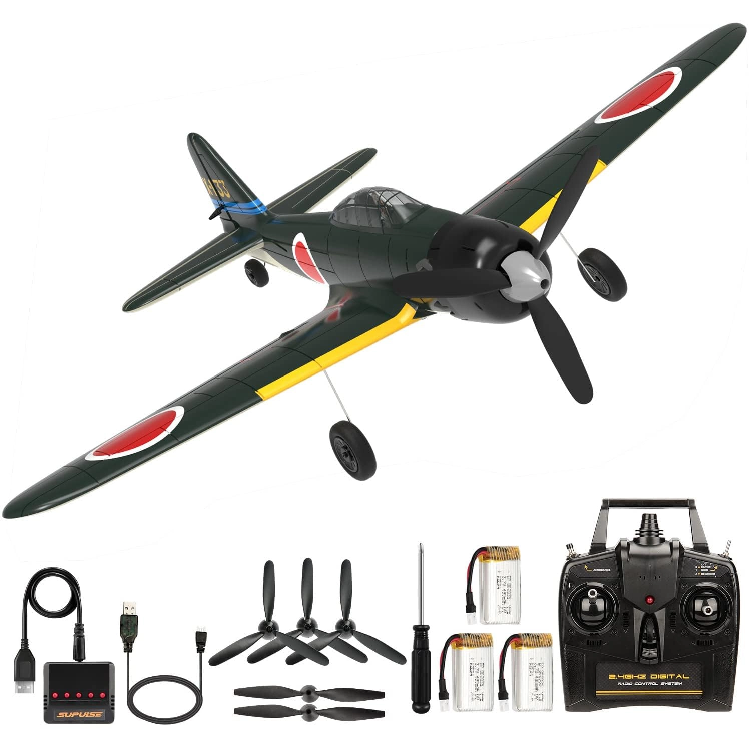 volantexrc A6M Zero - 4CH 6-axis gyro