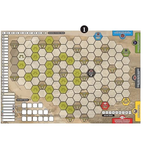 Texas & Pacific - Train Game