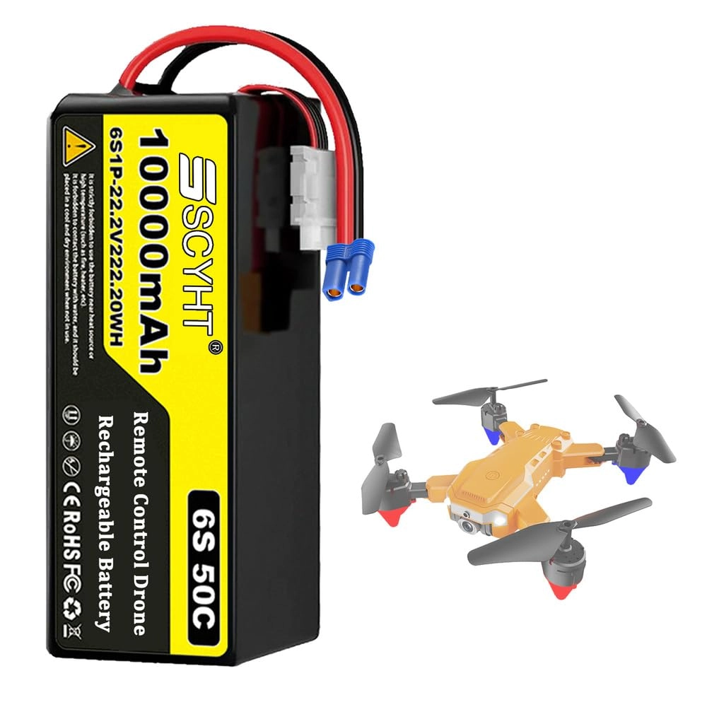 SSCYHT Lithium Battery - 22.2V 6S 10000mAh 50C